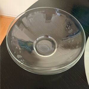 Princess House Clear Glass Serving Bowl